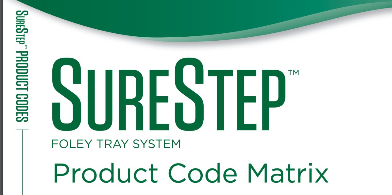 Surestep Foley Tray, 18FR, Includes: Bardex I.C., Complete Care, Urine Meter, Temperature Sensing, StatLock Stabilization Device, 10/cs (US Only)