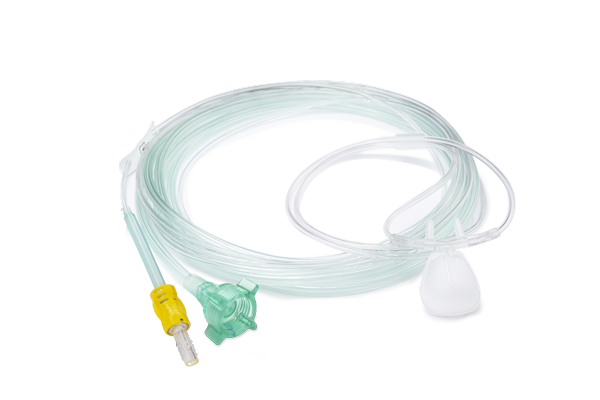 NomoLine-O LH Adult/Pediatric Airway Adapter Set, 2m (for use with Short-term use in low-humidity conditions; intubated patients; campatible with Microsteam devices) 25/bx (Rx) (Continental US & Puerto Rico Only)