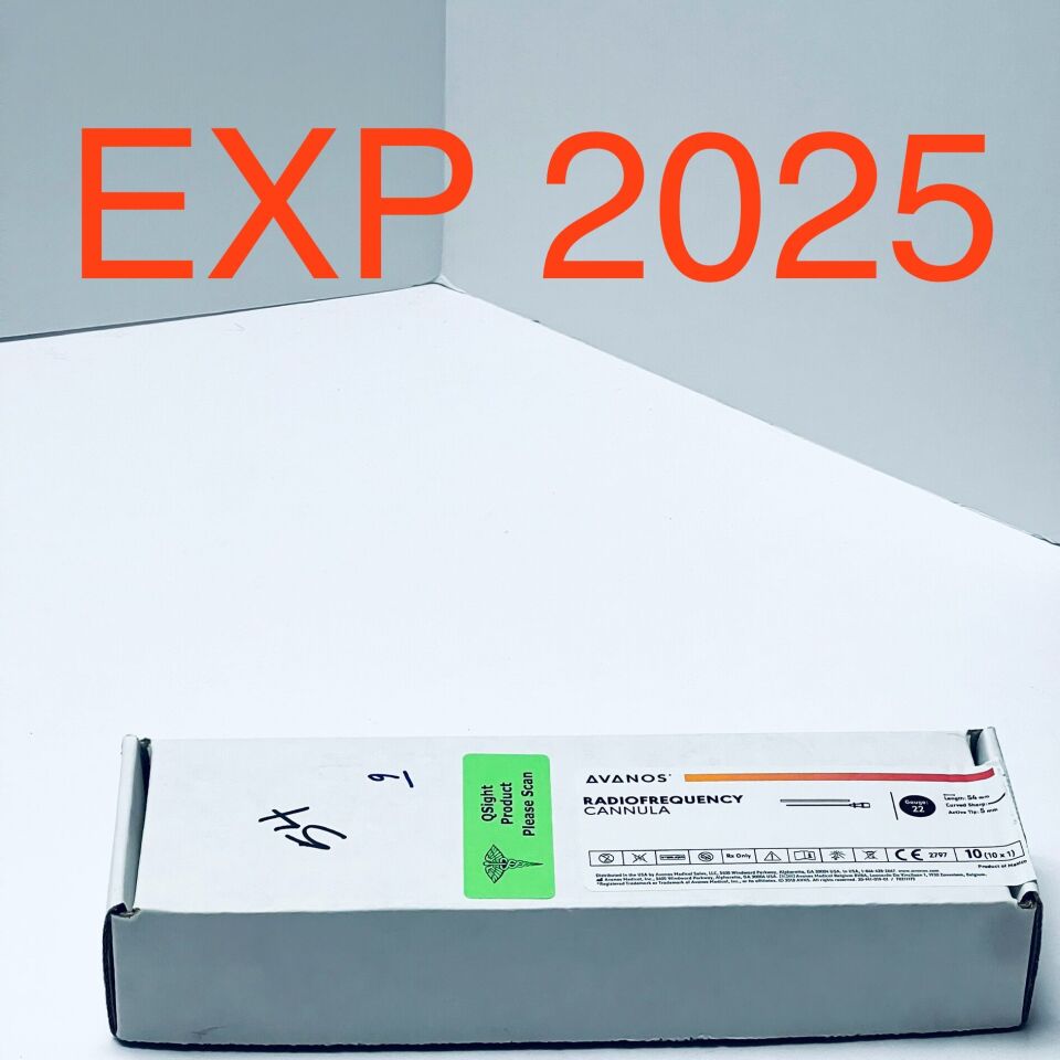 Radio Frequency Cannula 22G x 54mm, Active Tip, 2mm, Sterile, 10/bx (US Only) (Authorized Distributor Sub-Agreement Required  - See Manufacturer Details Page)