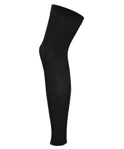 Compression Sleeve, Leg, Small, Black, Graduated, Durable Fabric (Products are only available for sale in the U.S.) (Products cannot be sold on Amazon.com or any other 3rd party platform without prior approval by Mueller.)