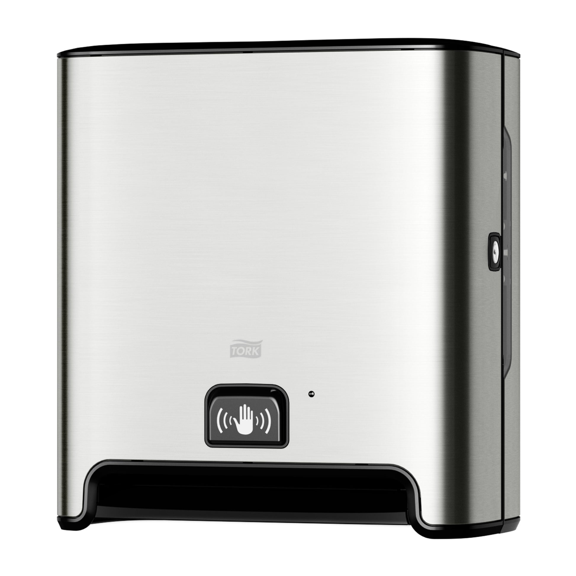 Hand Towel Dispenser, with Intuition Sensor, Universal, Metal/ Plastic, Stainless Steel, H1, 15" x 14" x 8" (65 cs/plt)