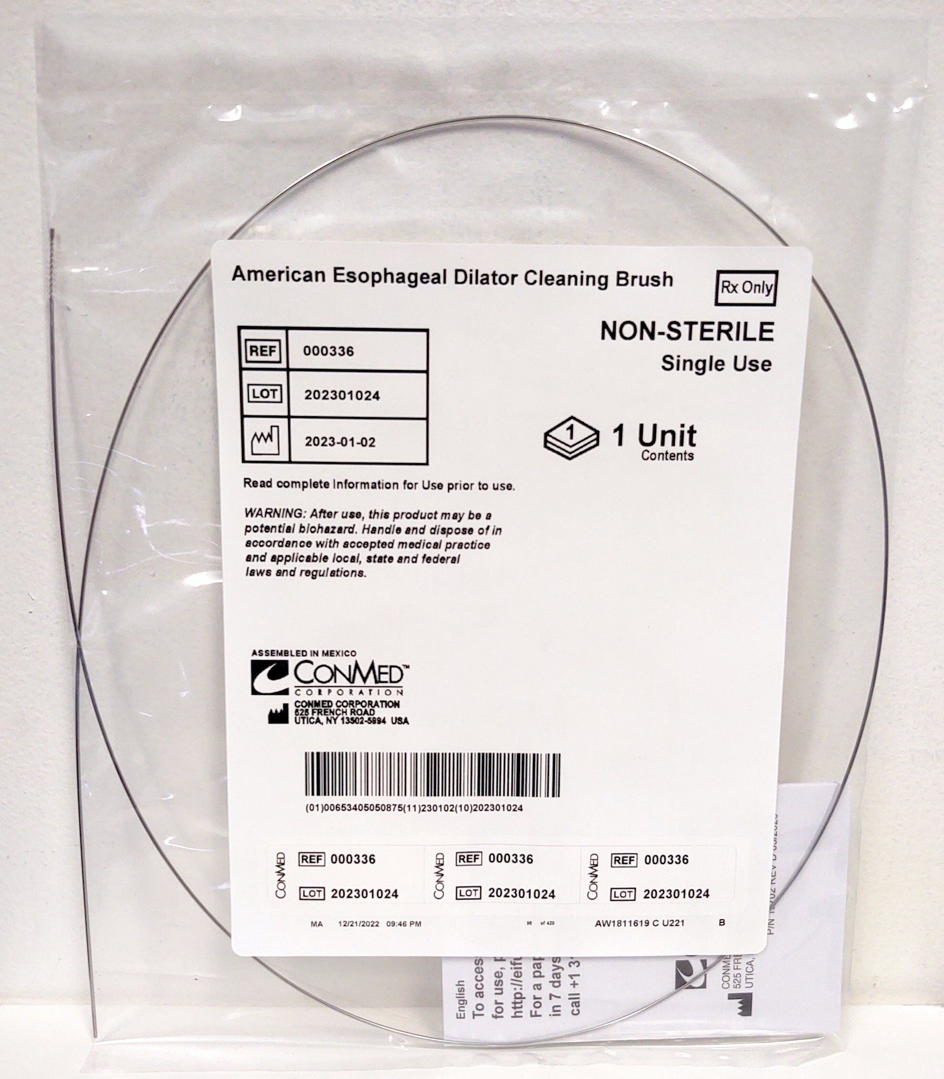 Dilator Cleaning Brush