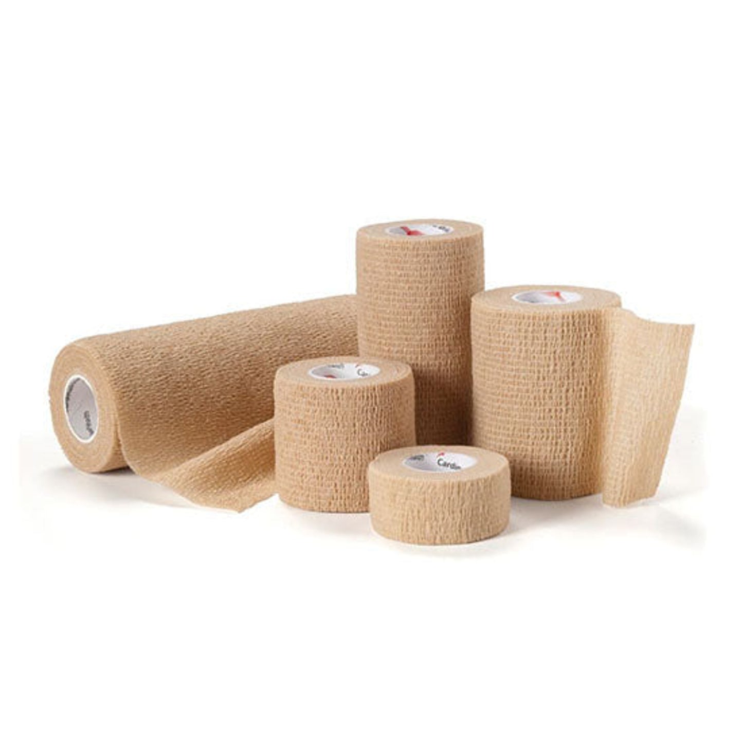 Self Adherent Cohesive Bandage, Tan, 3" x 5 yd, Non-Sterile, Latex-Free, 24/bx, 6 bx/cs (Continental US Only)
