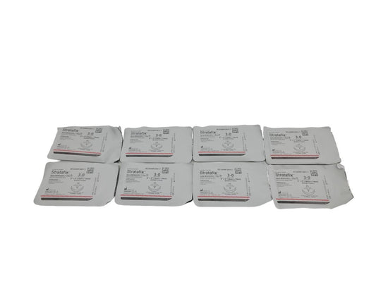 Suture, Spiral, Undyed, Size 3-0, Needle PS, 14cm x 14cm, 12/bx (Continental US Only)
