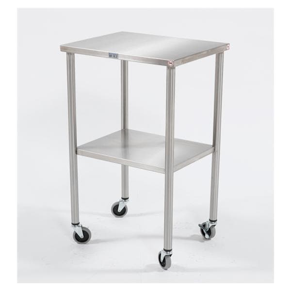 Howard Instrument Table 20"W x 34"H x 16"D w/Shelf (DROP SHIP ONLY)