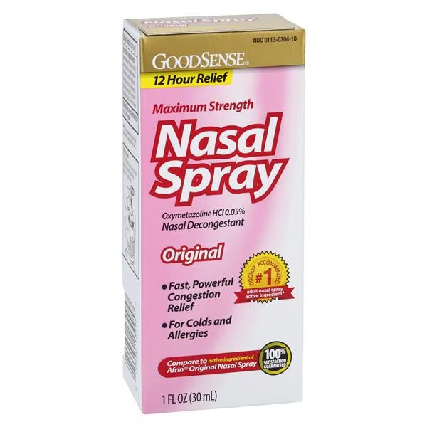 Oxymetazoline HCl Nasal Spray 0.05% 1oz 1oz/Bt (303041)