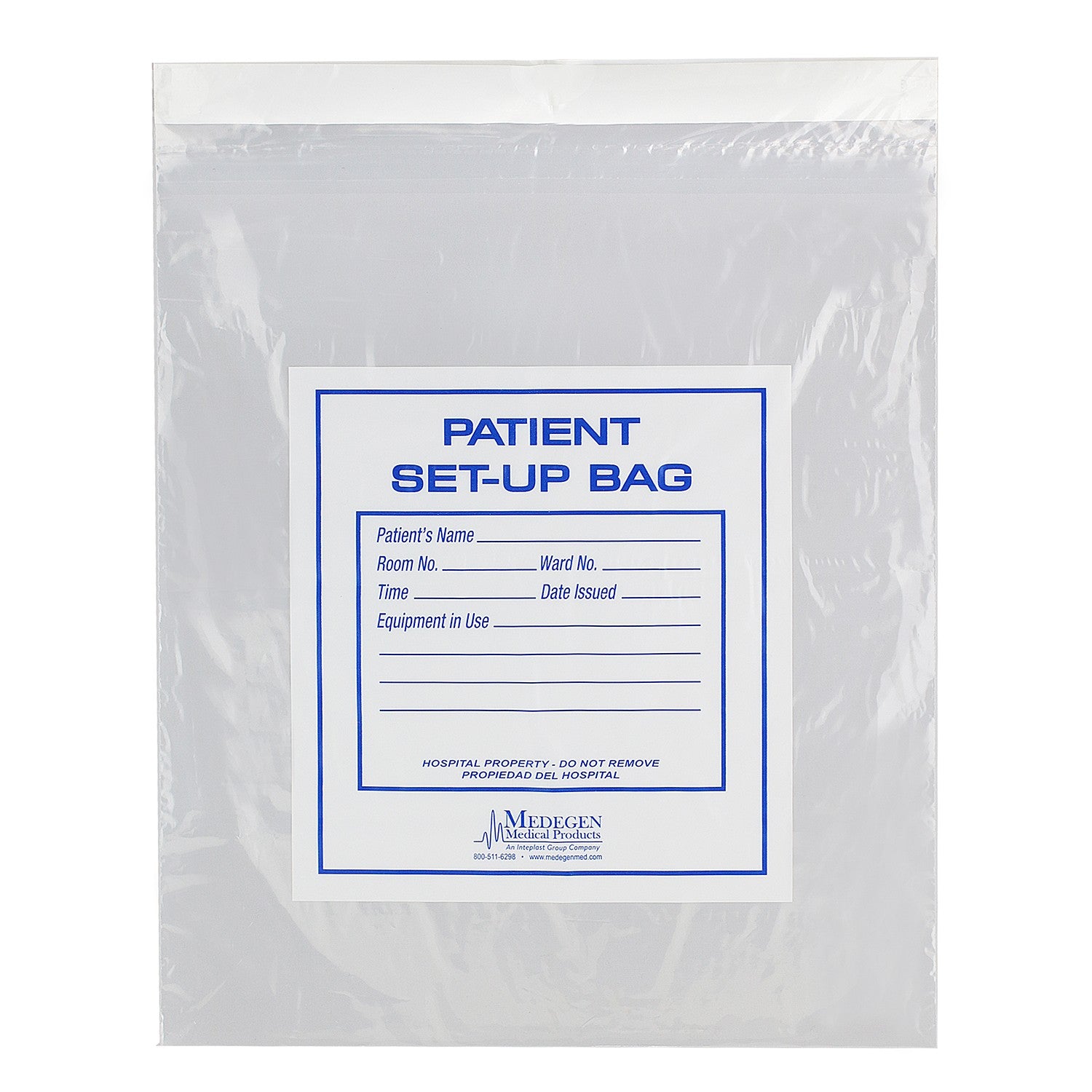 Bag, 20" x 26", Green/ Clear/ Printed, 2 mil, 250 rl/cs