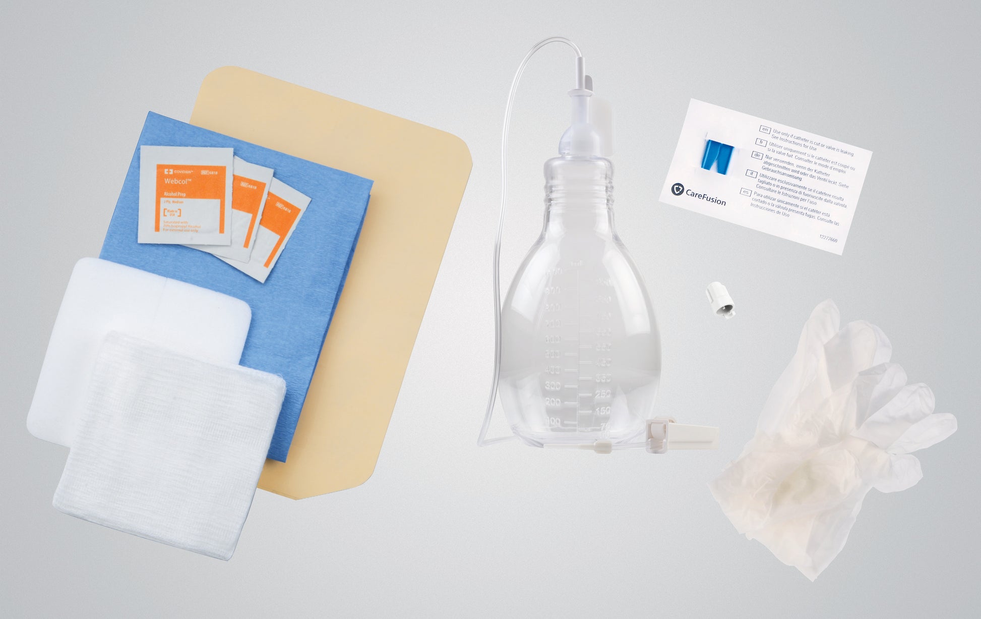 PleurX Drainage Kit w/ 500ml Vacuum Bottle, 10/cs (Continental US Only) (Drop Ship Requires Pre-Approval)