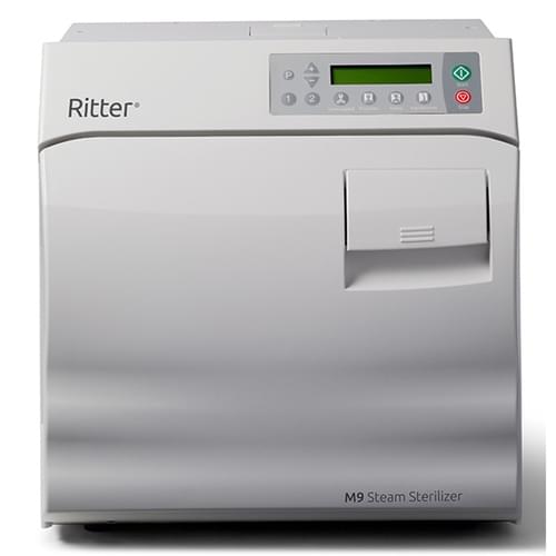 Ritter M9 Steam Sterilizer, w/ Printer, 115v (US Only) (DROP SHIP ONLY) (Delivery Info Sheet Required)