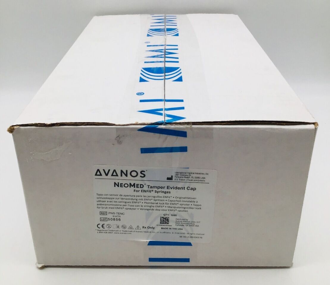 Cap, Tamper Evident Neomed, Non-Sterile, Purple, 1000/cs