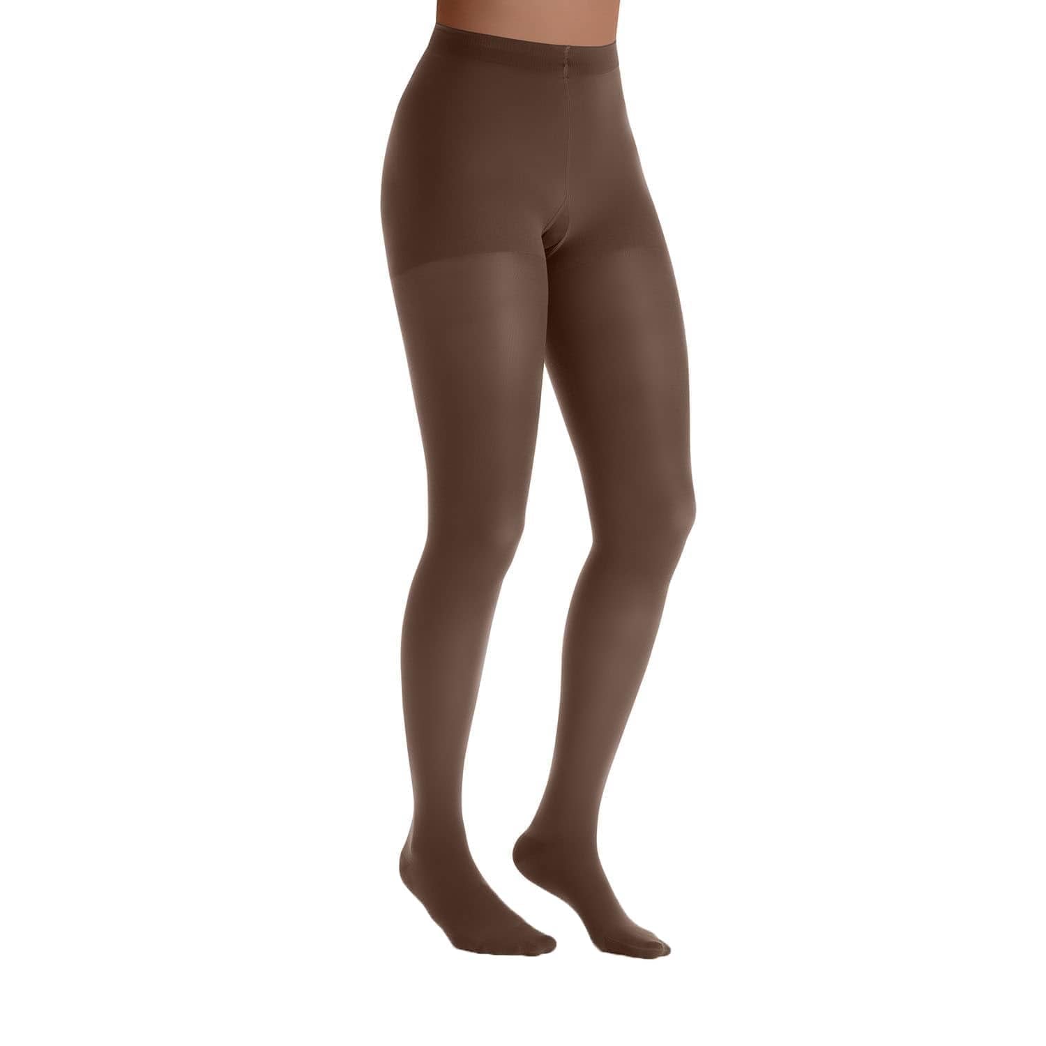 Compression Stocking, Waist High, 15-20 mmHG, Closed Toe, Suntan, Medium (Continental US Only)