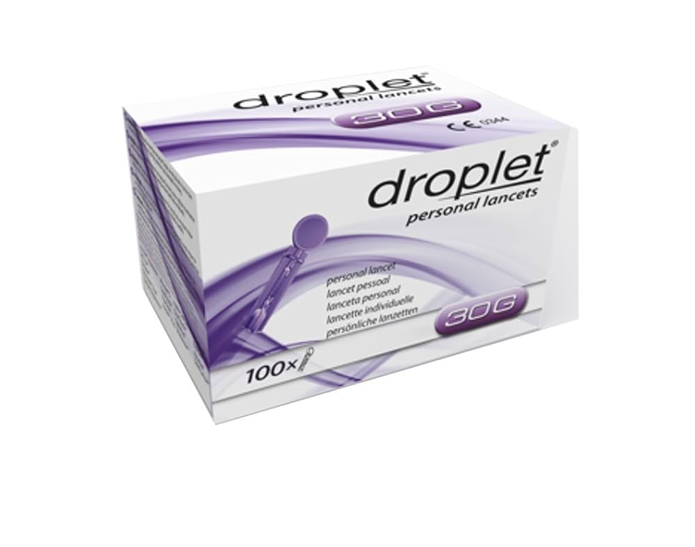 Droplet Personal, Lancet, 30G, 0.31mm, 100/bx