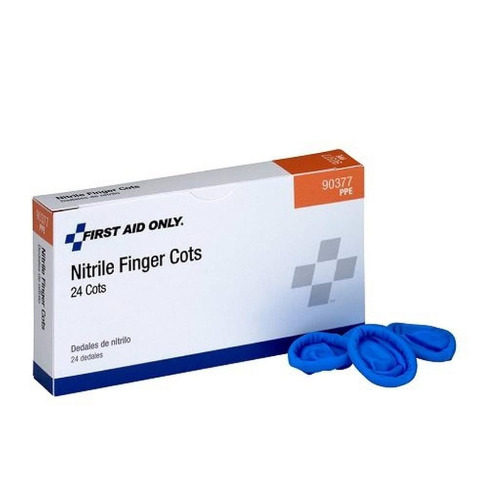 Nitrile Finger Cots, 24/bx (DROP SHIP ONLY - $150 Minimum Order)