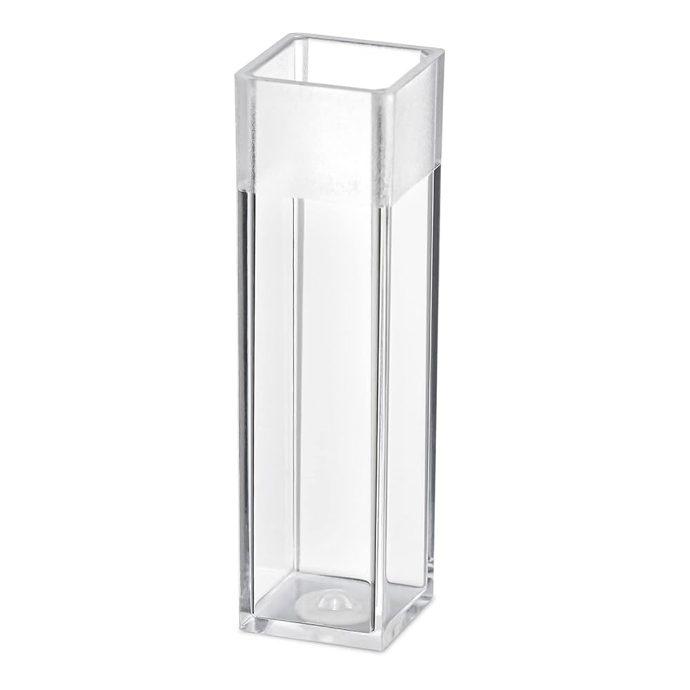 Cuvette, PS, 4 Clear Sides, 4.5 mL, 100/tray, 5 tray/cs