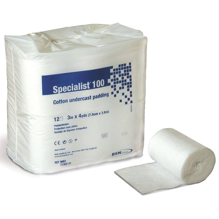 Padding, 3" x 4 yds, Natural, Sterile, 50/cs (Continental US Only)