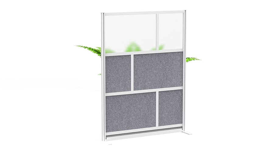 Room Divider Wall System, Starter Wall, 53" x 70" (DROP SHIP ONLY)