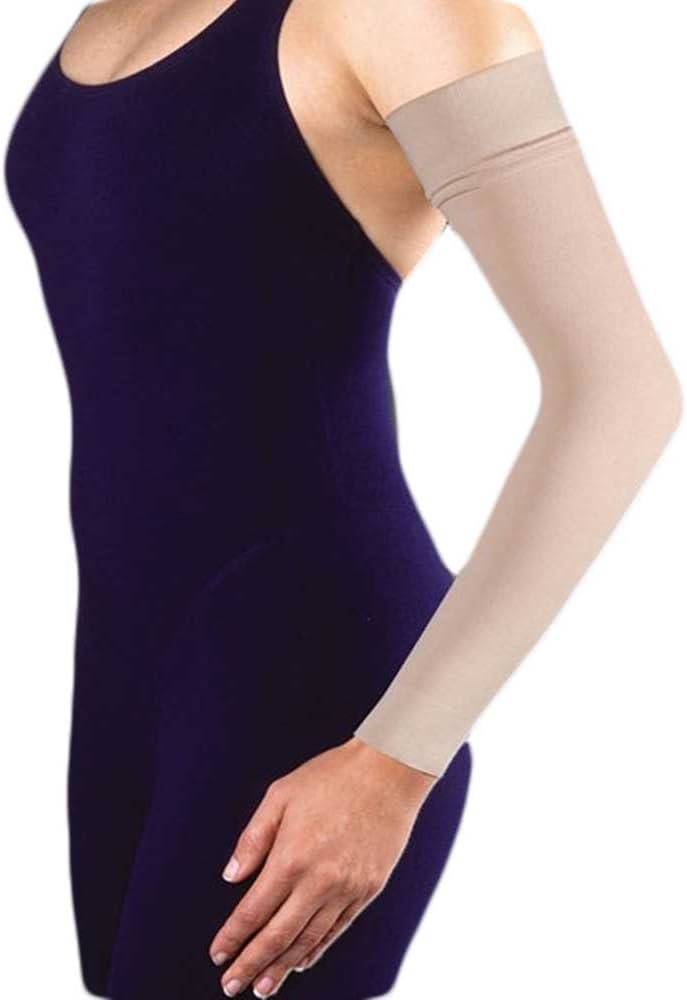 Armsleeve with Silicone Band, 30-40 mmHG, Natural, Regular, Size 1 (Continental US Only)