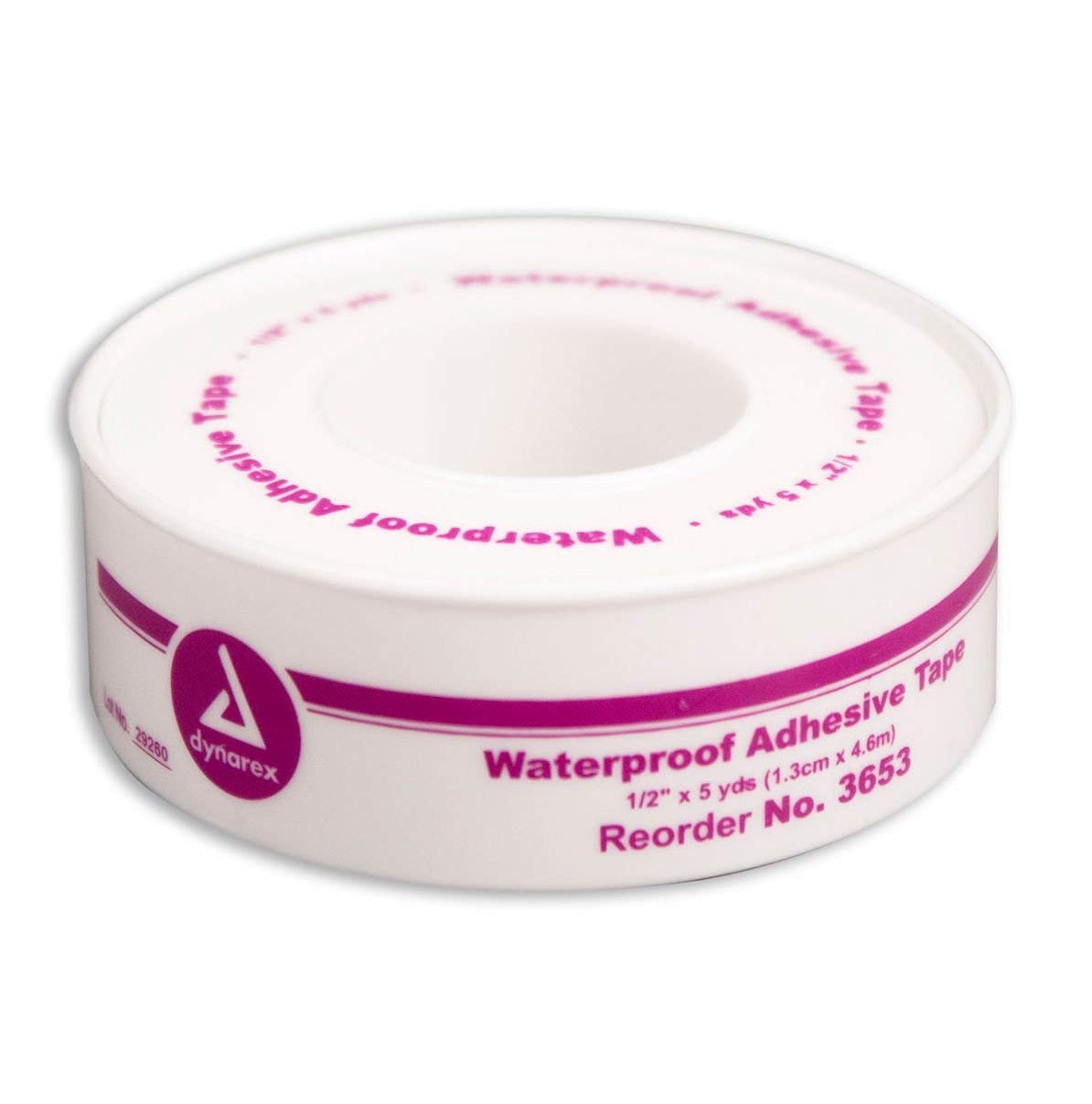 Waterproof First Aid Tape, 1/2"x5yd (DROP SHIP ONLY - $150 Minimum Order)