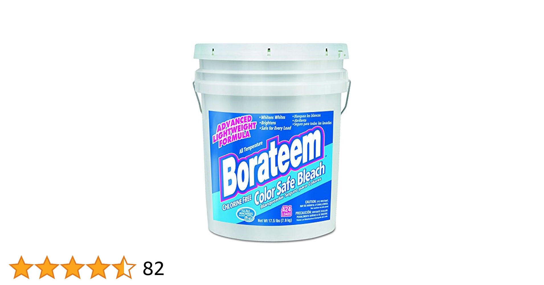 Borateem, Color-Safe Powder Bleach, 5 Gallon