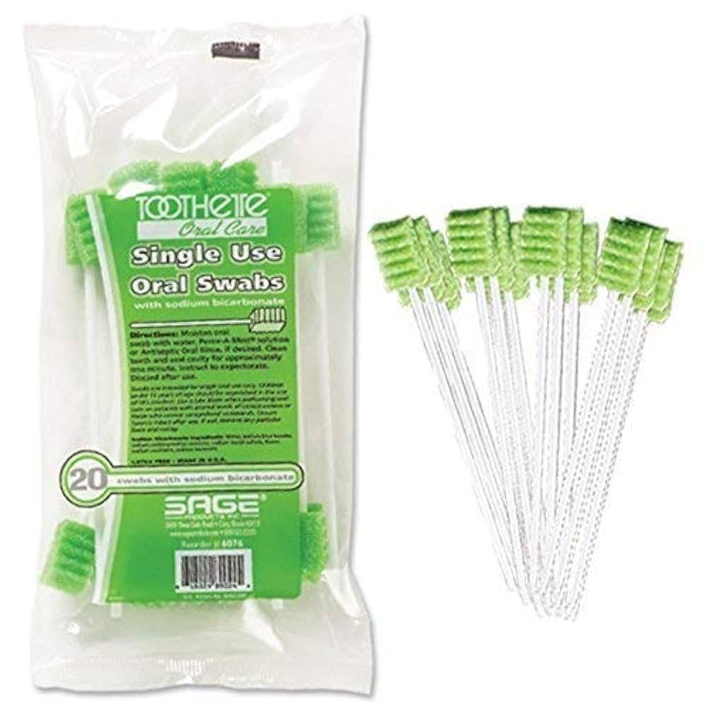 Toothette, w/Sodium Bicarbonate, Single Use, 50/cs (Continental US Only)