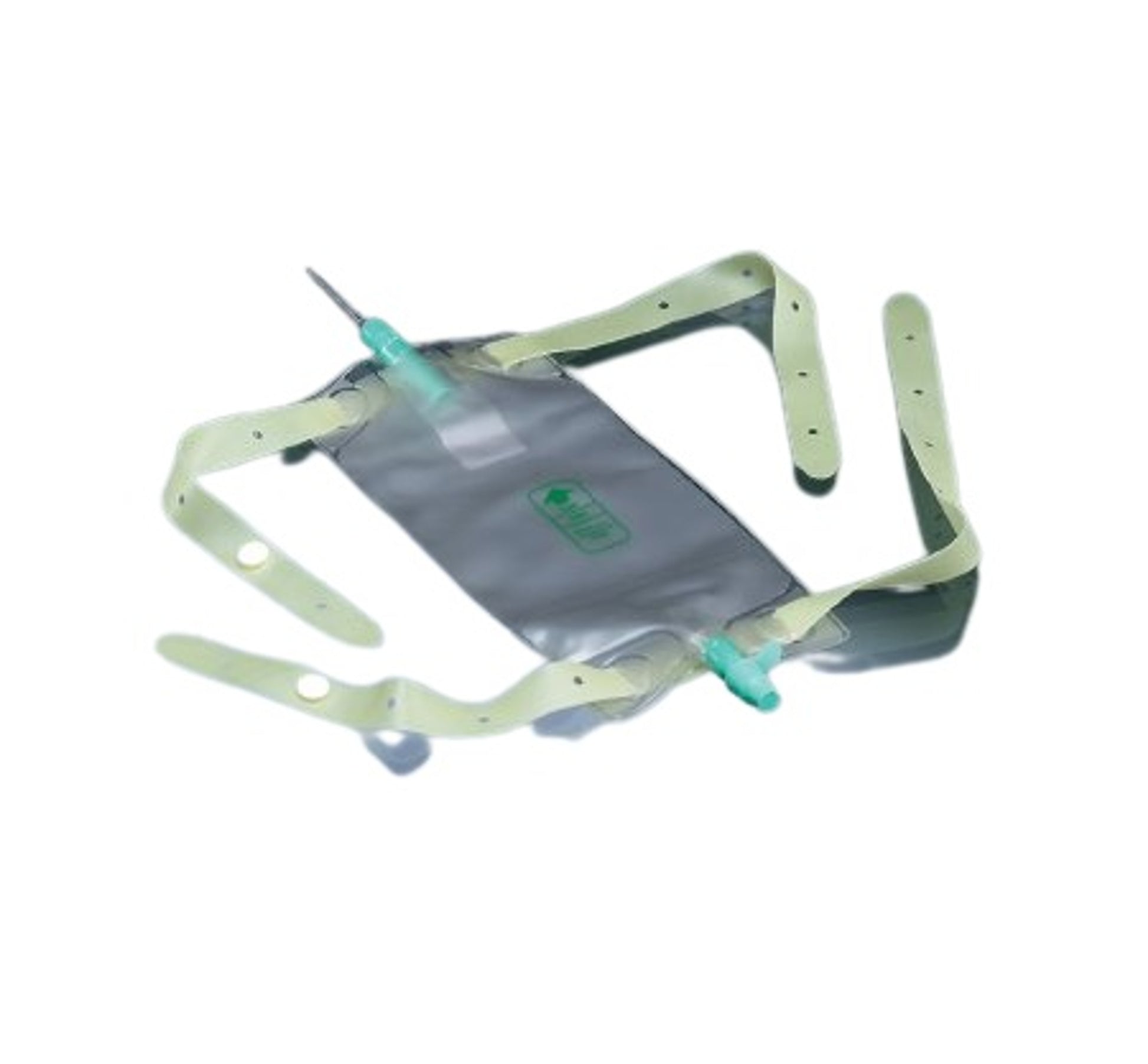 Bile Bag, 9 oz, 8" Length, T-Tube Adapter, (2) Adjustable Latex Rubber Belts, Single-Use, Sterile, 12/cs (US Only)