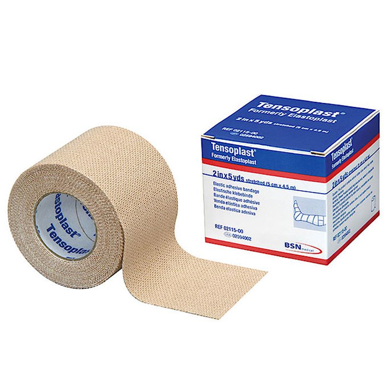 Elastic Bandage, Adhesive, 6" x 5 yd, Beige, 12 rl/cs (Continental US Only)