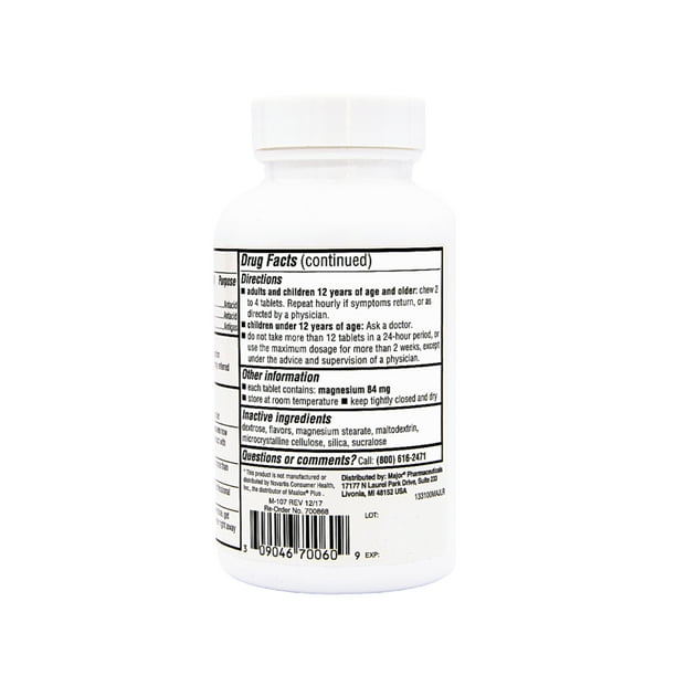 Mintox Plus, 100s, Compare to Maalox Plus, NDC# 00904-6700-60 (US Only)