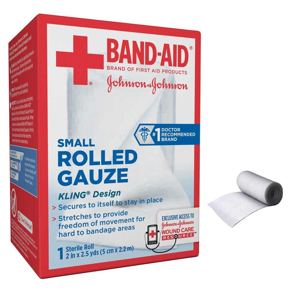 Rolled Gauze, 2" x 2-1/2 yds, Sterile, 48/cs (Continental US+HI Only) (Pricing Subject to Change without Prior Notification)