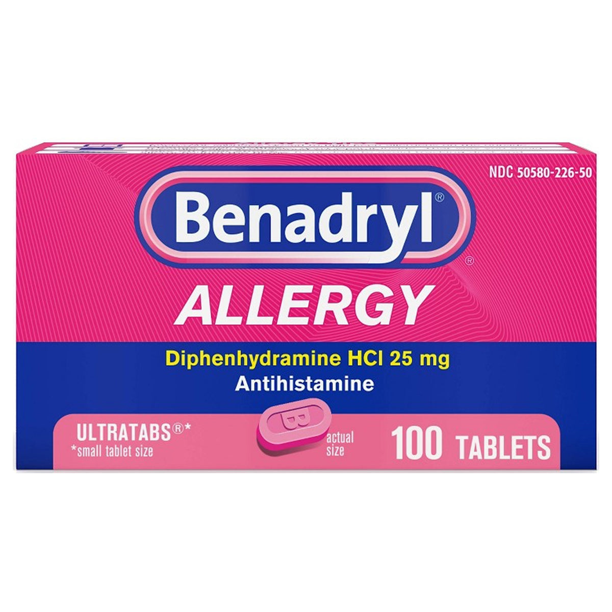Allergy Tablets, 100s, 6/bx, 12 bx/cs (Continental US+HI Only) (Pricing Subject to Change without Prior Notification)