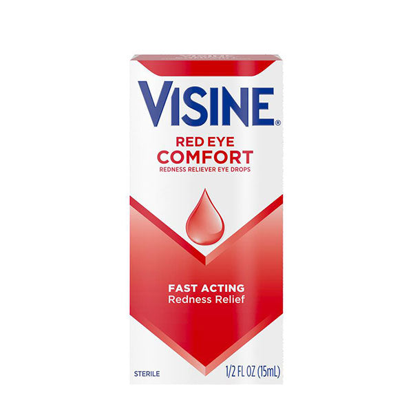 Eye Drops, Visine Dry Eye Relief, .5 fl oz., 3/pk, 12 pk/cs (Continental US+HI Only) (Pricing Subject to Change without Prior Notification)