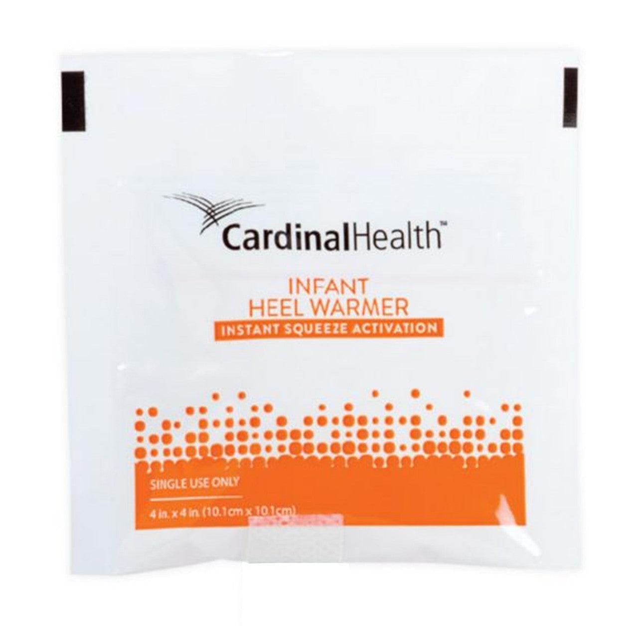 Halyard Infant Heel Warmer, Disc Activated Liquid, 3.5" x 5.5", Single Patient Use, 100/cs