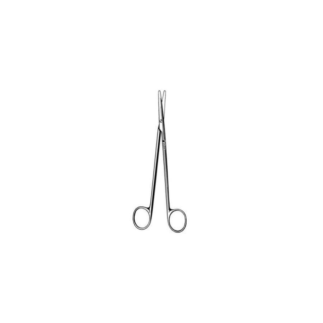 Dissecting Scissors Sklar Metzenbaum-Nelson, 8" Length, OR Grade, Stainless Steel, NonSterile, Finger Ring Handle, Straight Blunt Tip/Blunt Tip (DROP SHIP ONLY)