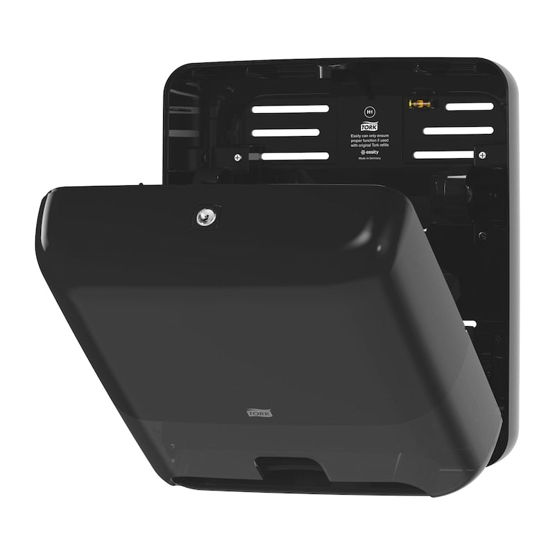 Hand Towel Roll Dispenser, Intuition Sensor, Universal, Black, H1, Plastic, 14.5" x 13" x 8" (72 cs/plt) (To Be DISCONTNIUED)