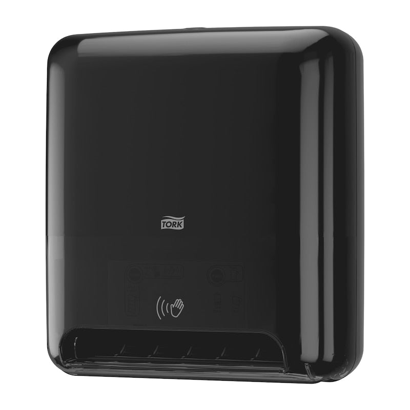 Hand Towel Roll Dispenser, Intuition Sensor, Universal, Black, H1, Plastic, 14.5" x 13" x 8"
