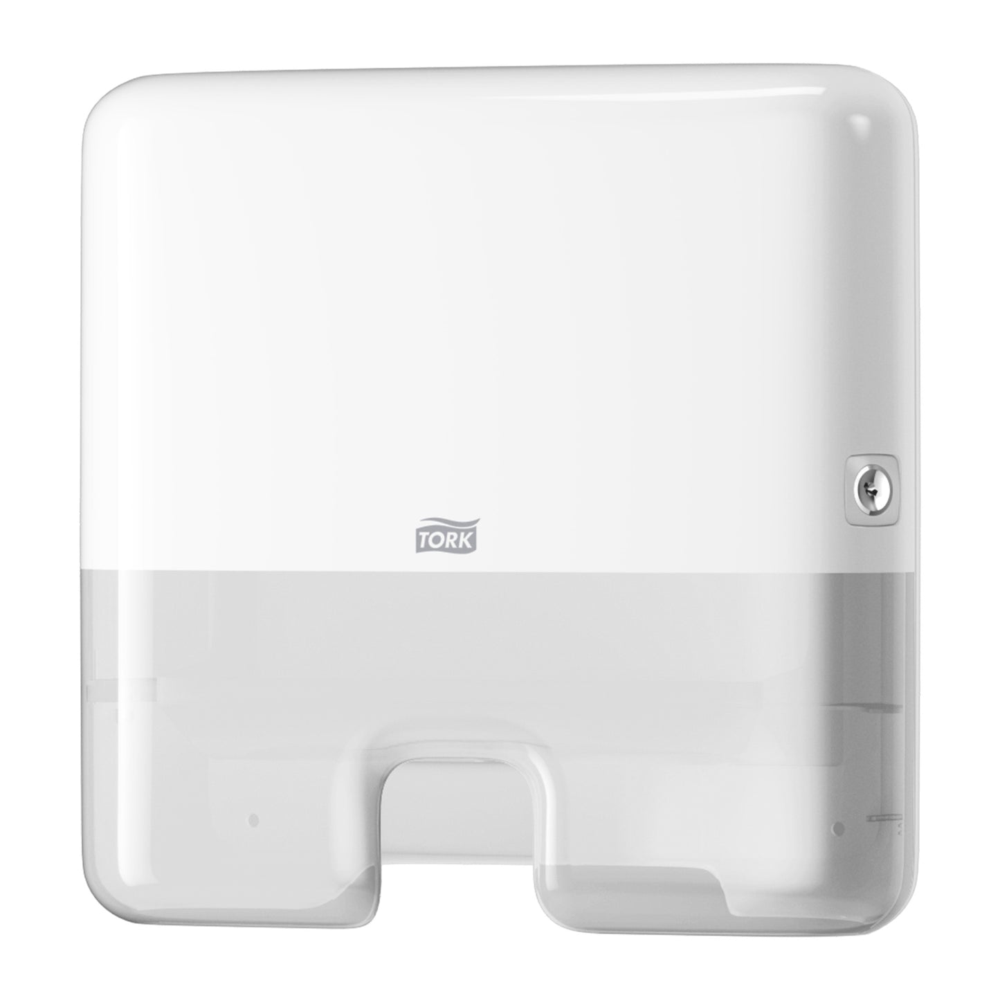 Mini Multifold Hand Towel Dispenser, White, One-at-a-Time Dispensing, 11.6" x 11.9" x 4" (198 ea/plt)