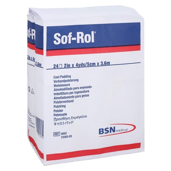 Sof-Rol Cast Padding Undercast, 2" x 4yd, Rayon, NonSterile, 144rl/cs (Continental US Only)