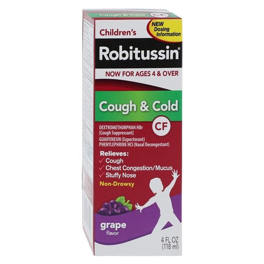 Robitussin Children's Cough+Chest CongestionDM, 4 oz, 24/cs (Available for sale in US only) (Products cannot be sold on Amazon.com or any other third Party sites.) (Item is Non-Returnable)