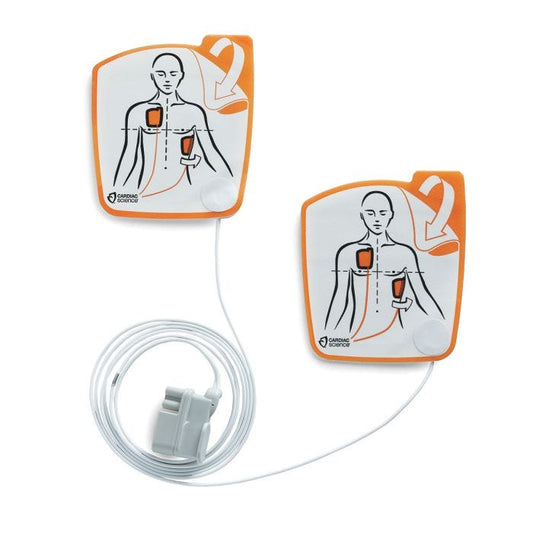 Powerheart G5 AED Intellisense Adult Defibrillation Pads. Non-polarized Pads, 1 set/pk