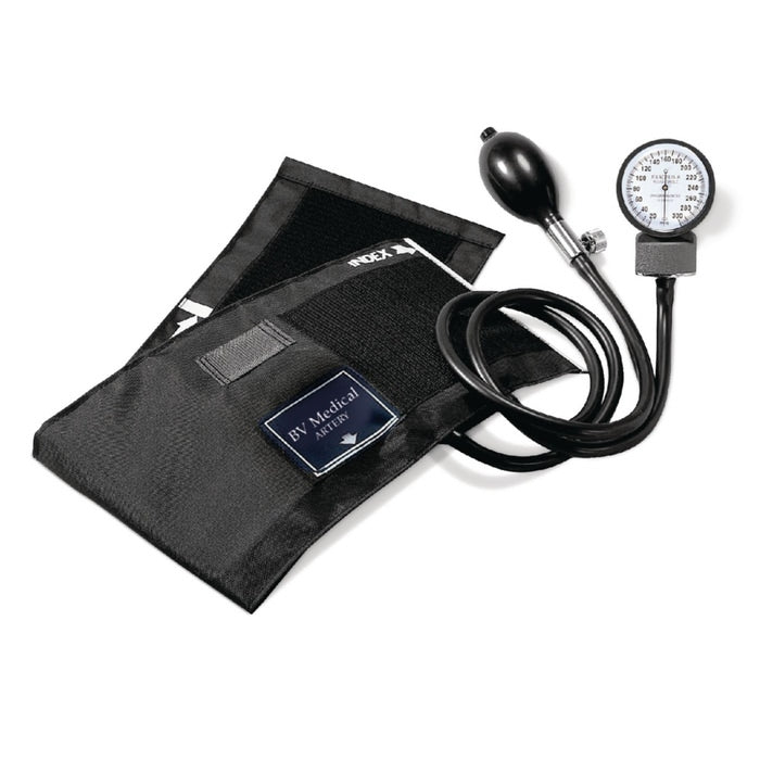 Sphygmomanometer, Adult (10-16"), Black, Latex-Free, 6ct (DROP SHIP ONLY) (US Only)