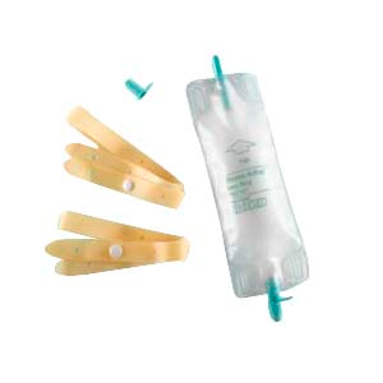 Rubber Cap Valve, 9 oz , Latex Leg Straps, For Extended Care Market, 48/cs (US Only)