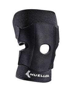 Adjustable Knee Support, Open Patella, Black, One Size Fits Most (In retail pkg) (Products are only available for sale in the U.S. Products cannot be sold on Amazon.com or any other 3rd party platform without prior approval by Mueller.) 