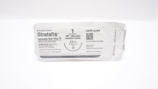 STRATAFIX Symmetric PDS Plus Suture, Size 1, Violet, CT-1, 45 cm, 12/bx (Continental US Only)