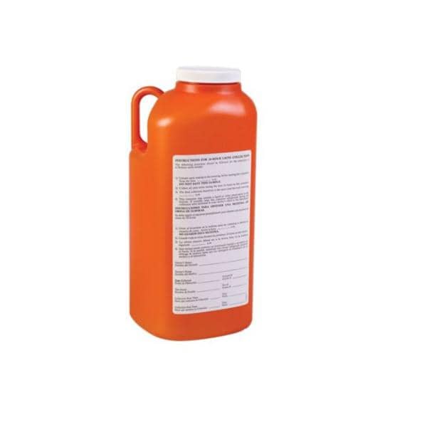 24-hr Urine Container, Screw Top, 3000 mL, Bilingual Patient Label,  40/cs (Continental US Only)