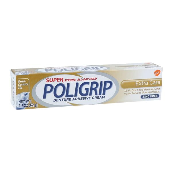Super Poligrip Extra Care with Poliseal, 2.2 oz. tube, 6/pkg, 4 pkg/cs (24 Tubes Total) (Available for sale in US only) (Products cannot be sold on Amazon.com or any other third Party sites.) (Item is Non-Returnable)