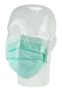 Mask, Surgical, Film, Anti-Fog, Green, 300/cs