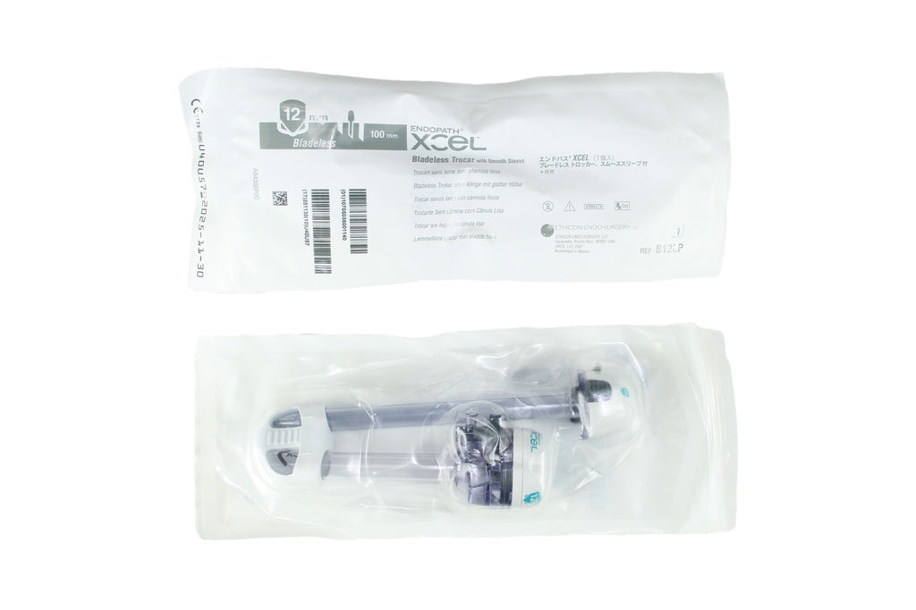 ENDOPATH XCEL Bladeless Trocar, Smooth Sleeve, 12mm, 100mm Length, 6/bx (Continental US Only)