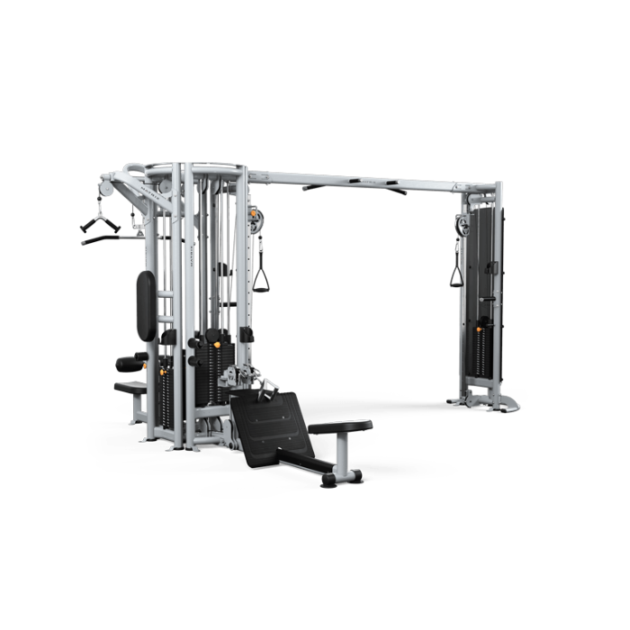 Matrix Aura 5-Stack Multi-station Connection Kit. (DELIVERY SITE SURVEY REQUIRED) Sales into Medical markets in U.S. only (active aging, indep. living, hospital affil., PT, Chiro, Asst. Living, LTC). No sales into Fitness markets (DROP SHIP ONLY)