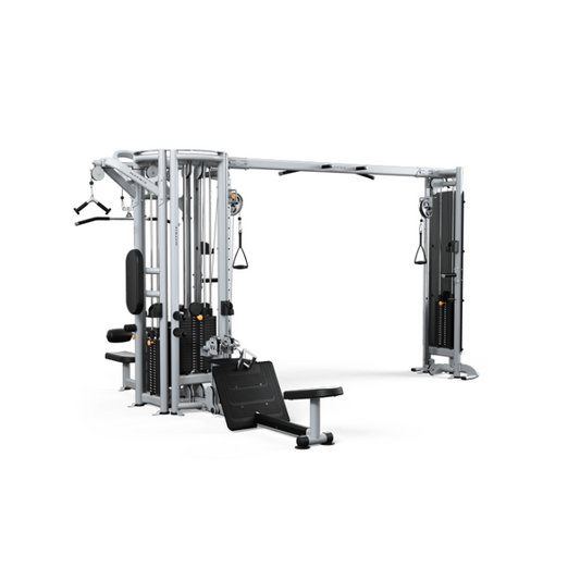 Matrix Aura 5-Stack Multi-station Connection Kit. (DELIVERY SITE SURVEY REQUIRED) Sales into Medical markets in U.S. only (active aging, indep. living, hospital affil., PT, Chiro, Asst. Living, LTC). No sales into Fitness markets (DROP SHIP ONLY)
