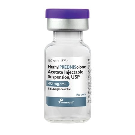 Methylprednisolone Acetate 40 mg / mL Injection 1 mL (70121157305)