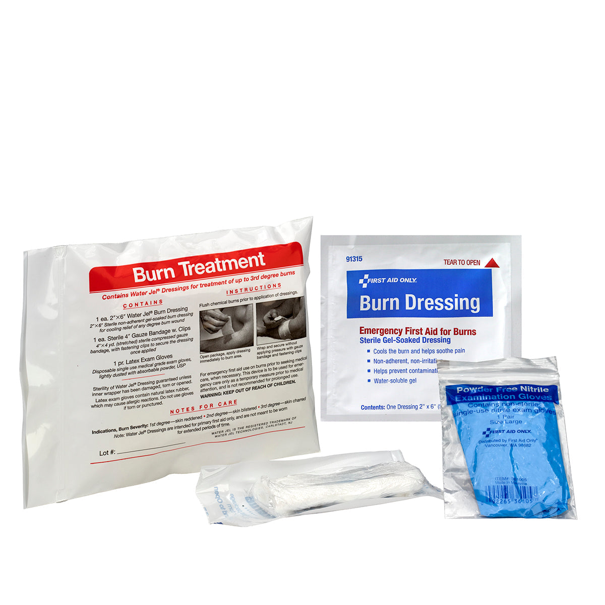 First Aid Triage Pack, Burn Care Treatment (DROP SHIP ONLY - $150 Minimum Order)